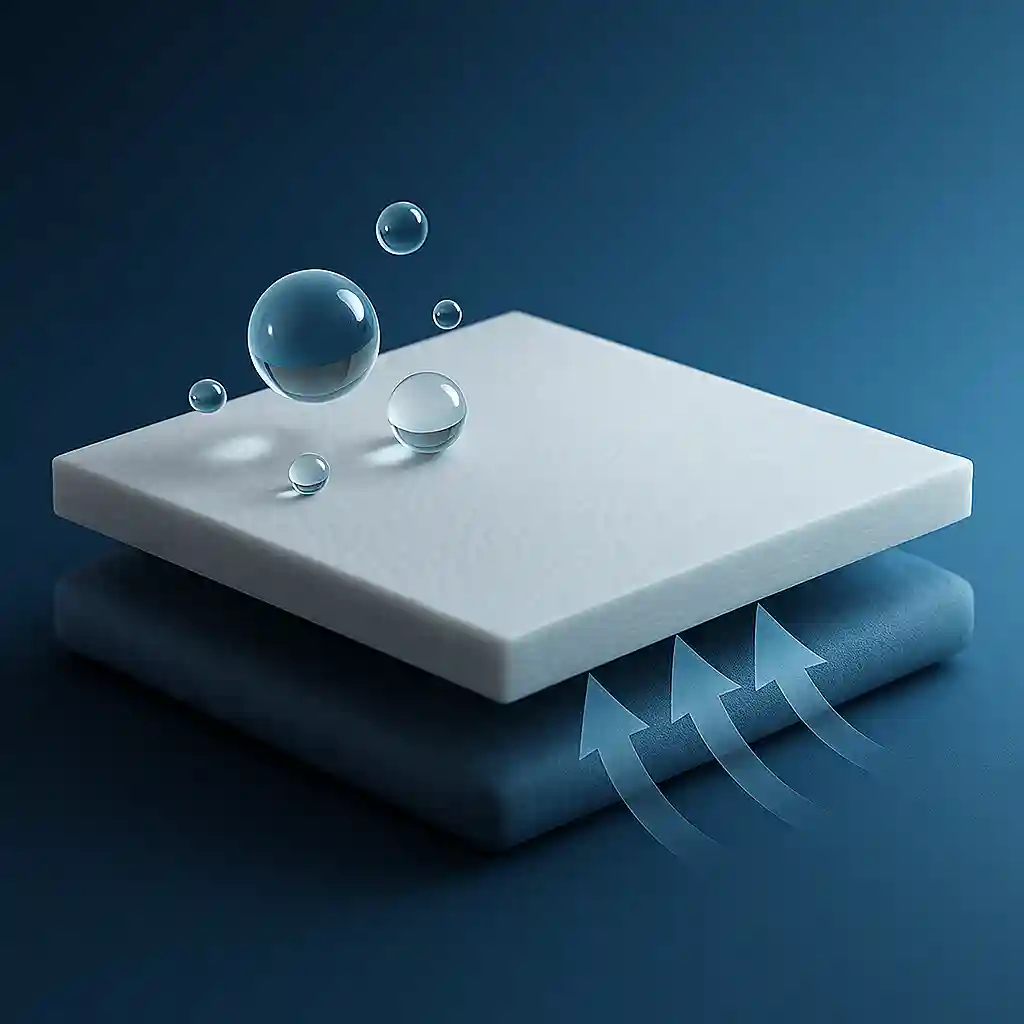 Waterproof and breathable film